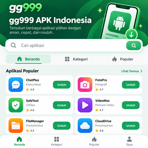 gg999 APK Indonesia - Panduan Download dan Instalasi bagi Pemula